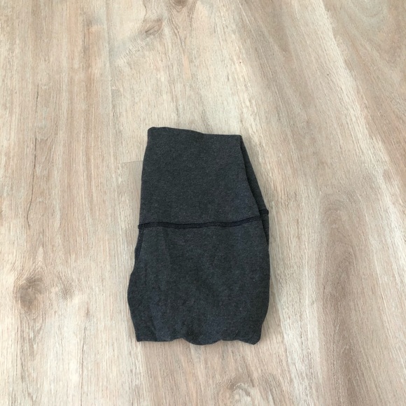 Lululemon Crop Cotton Wunder Under Grey - Picture 8 of 11
